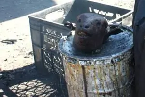 «Смайлик в городке Ланга, Южная Африка».