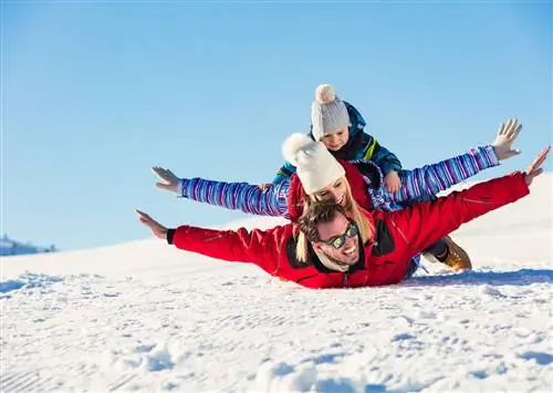 Как развлечься на семейном лыжном отдыхе