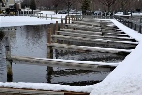 Озеро Женева, Висконсин зимой