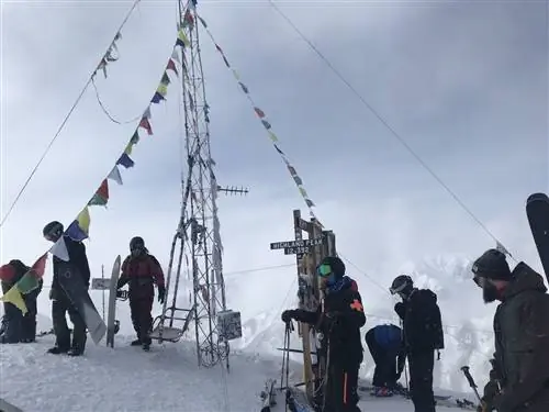 Вершина пика Хайленд в Аспене, Колорадо