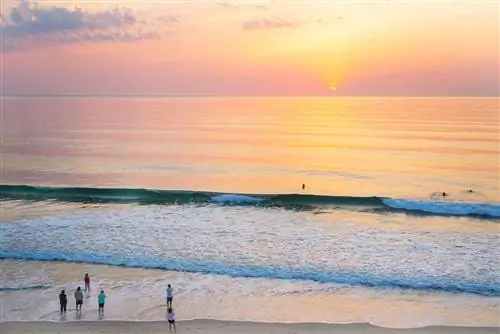 7 прекрасных восходов и закатов на Внешних берегах Северной Каролины