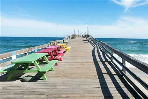 7 прекрасных восходов и закатов на Внешних берегах Северной Каролины