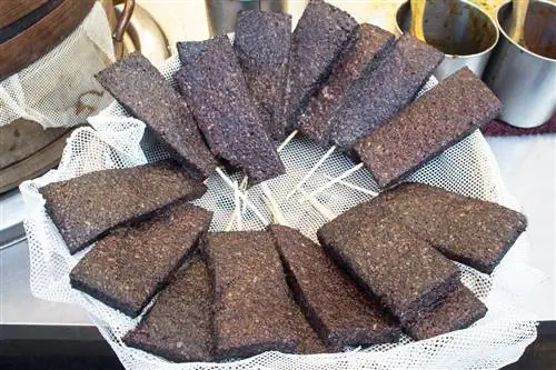 Тайваньский торт из свиной крови