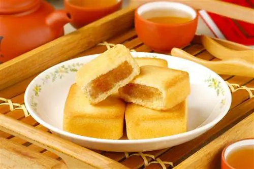 Ананасовый пирог тайваньской кухни