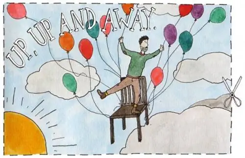 вверх вверх и в сторону