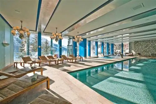 Бассейн The Carlton Hotel St. Moritz, Швейцария, Альпы