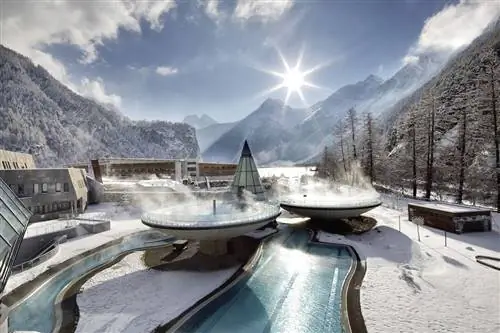 Отели Aqua Dome Otztal Valley в Австрии, Альпах