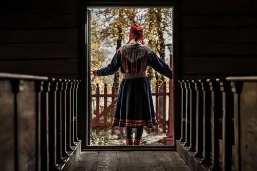 Саамский портрет Арктическая Европа
