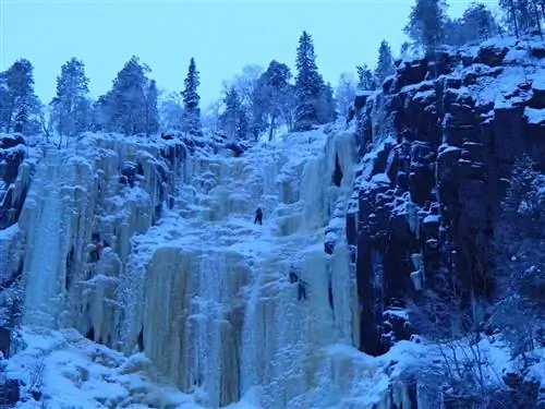 Ледолазание, зимний опыт арктической Европы