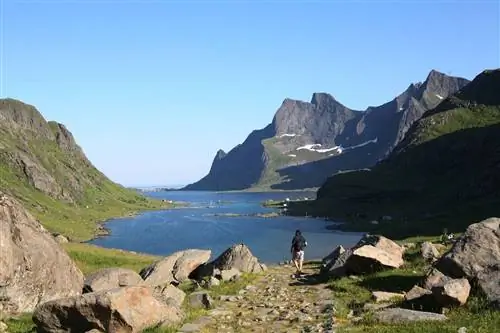 Пляж Бунес, Лофотенские острова, Норвегия Пляж Бунес, Лофотенские острова, Норвегия