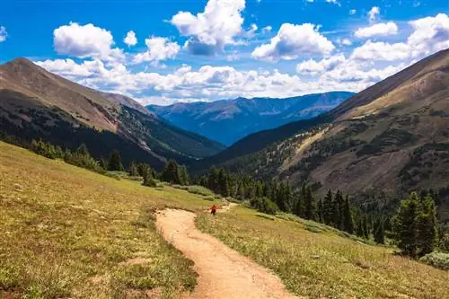 Горная тропа в Колорадо, США