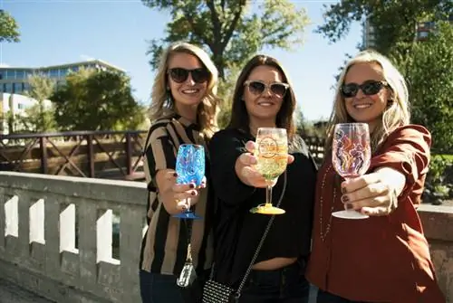 Винная прогулка по Риверуолк, Рино