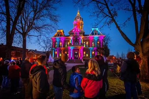 Кембриджские праздничные огни