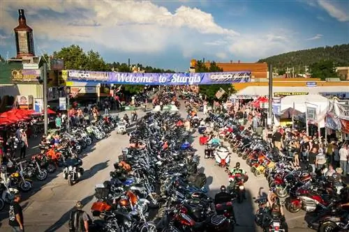 Мотоциклетное ралли Стерджиса, Южная Дакота