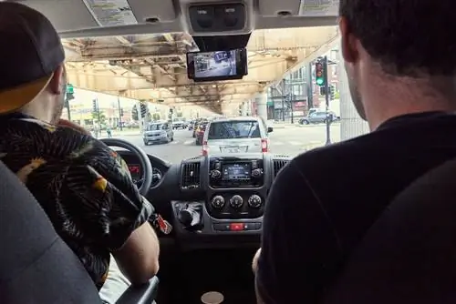 вождение фургона