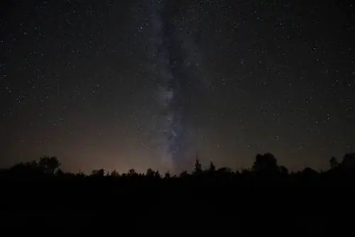 Заповедник темного неба в Мичигане не использовать повторно
