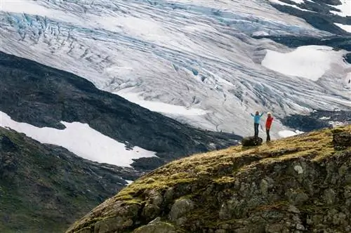 Ледниковые пейзажи Норвегии