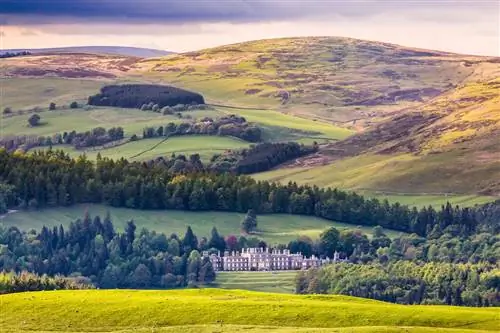 Bowhill House Scotland не использовать повторно