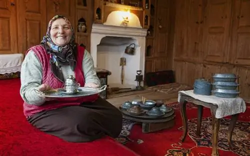 турецкая кофейная дама