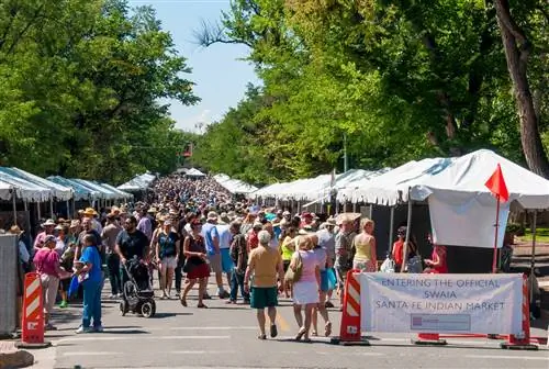 Индийский рынок Санта-Фе