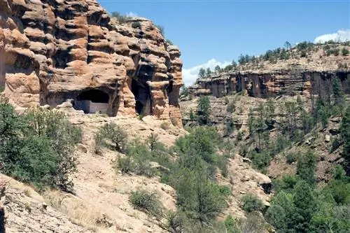 Национальный монумент Gila Cliff Dwellings, Нью-Мексико