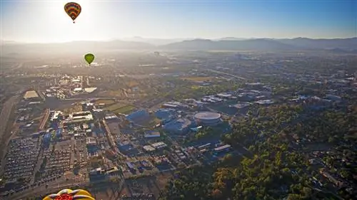 Воздушные шары над Рино