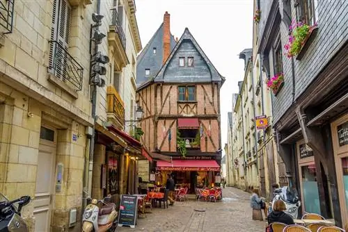 Средневековое здание Loire Valley Tours