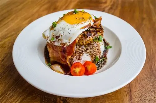 Loco Moco, традиционное гавайское блюдо