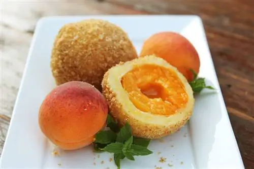 Абрикосовые клецки