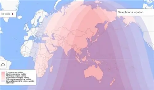 Полное лунное затмение 25 апреля 2032 г.