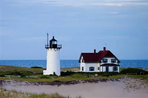 Станция Race Point Light в Провинстауне, Массачусетс