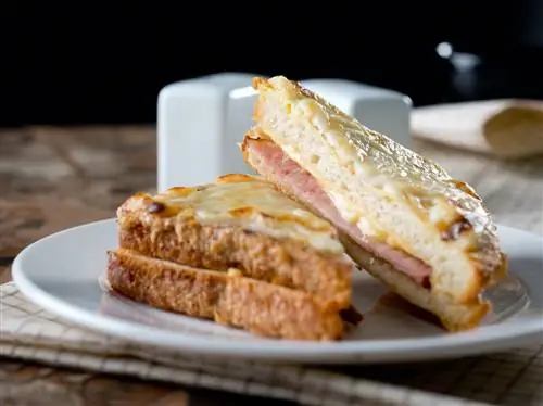 Croque monsieur, региональная кухня Франции