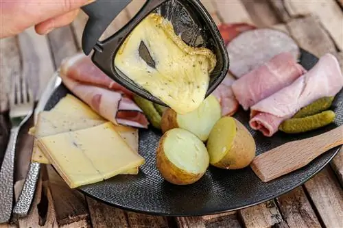 раклет, региональная кухня Франции