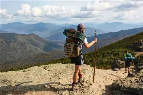 Hikers, In, The, Mountains, Of, New, Hampshire