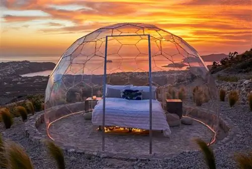 Размещение Sky Dome на Санторини, Греция