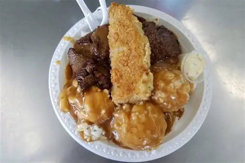 Микс, Тарелка, -, Барбекю, Говядина,, Бескостная, Курица, И, Махи, Махи