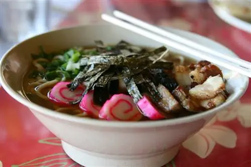 Гавайская, Саймин, Лапша