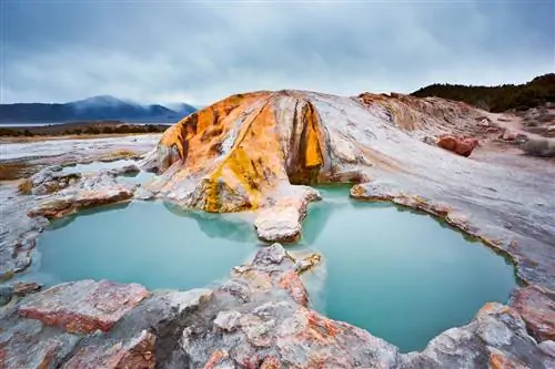Travertine, Hotsprints, Outside, Bridgeport,, California, Seem, Like, An, Islandic, Escape., Горячие источники в Калифорнии