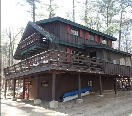 гора уайтфейс нью-йорк airbnbs, чтобы увидеть осеннюю листву