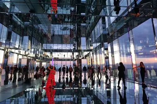 Зеркальная комната в SUMMIT One Vanderbilt