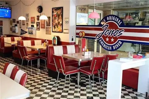 jones k original american diner тематический ресторан