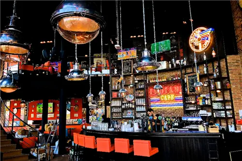 индиана кафе париж франция американский тематический ресторан