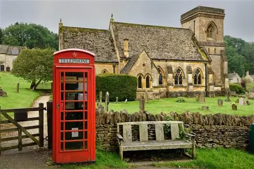 Деревня Сноухилл, расположенная в английской сельской местности