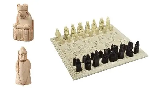 Фигуры шахматной фигуры Льюиса из Британского музея