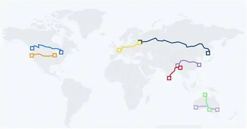 Карта: 8 самых длинных прямых железнодорожных маршрутов в мире