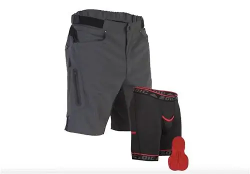 снаряжение для горного велосипеда - шорты и замша для парней