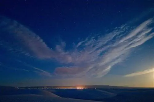 закат национального парка белые пески