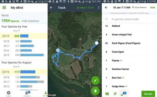 приложения для птиц гражданские научные приложения Ebird