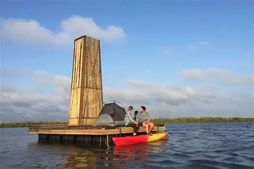 пара пляжный кемпинг техас в государственном парке Sea Rim