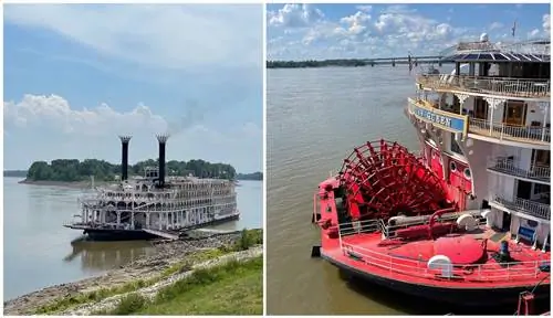 Судно American Queen пришвартовалось в Мемфисе